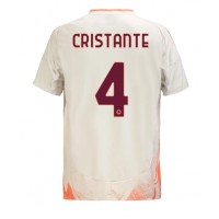 AS Roma Bryan Cristante #4 Gostujuci Dres 2024-25 Kratak Rukav